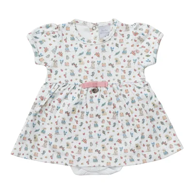 Body Vestido Manga Curta Piu-Piu, referência 92094