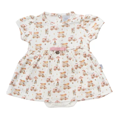 Body Vestido Manga Curta Piu-Piu, referência 92096