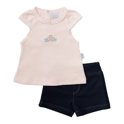 Conjunto Bata + Short Piu-Piu, referência 93351