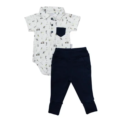 Conjunto Body + Calça Piu-Piu, referência 93356