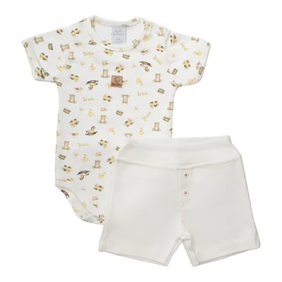 Conjunto Body + Short Piu-Piu, referência 97063