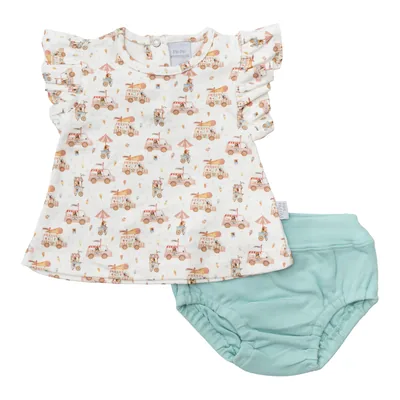 Conjunto Bata + Calcinha Piu-Piu, referência 97067