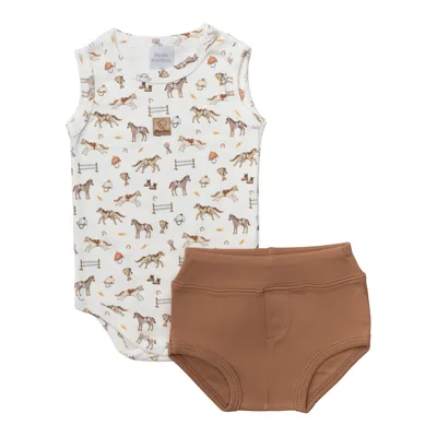 Conjunto Body Regata + Calcinha Piu-Piu, referência 97070
